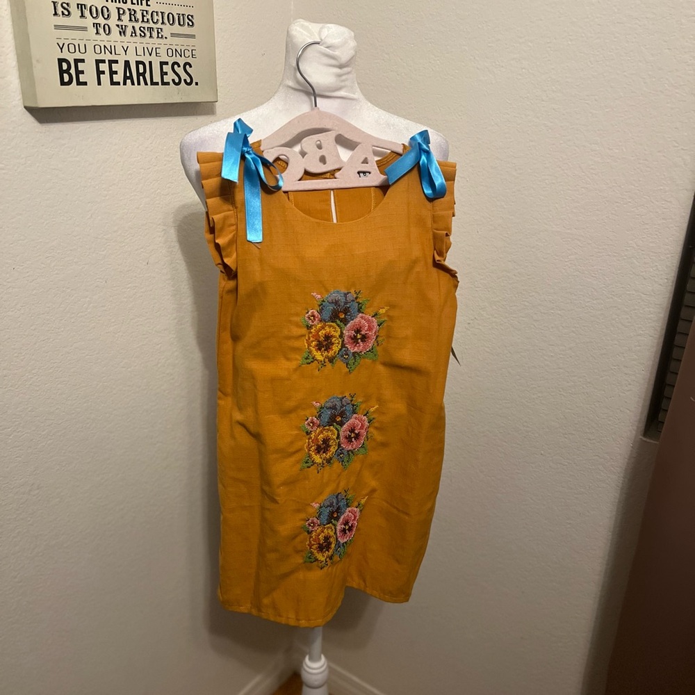 Artesano 30 Cross stitched Embroidered Dress
